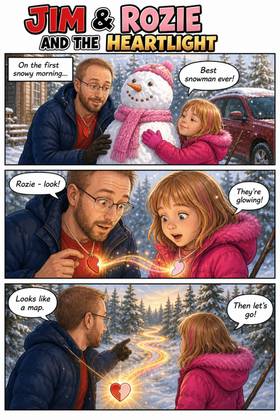 Read Jim & Rozie and the Heartlight - Season 1  1 Page 1 in English