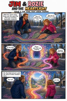 Read Jim & Rozie and the Heartlight - Season 1  3 Page 1 in English