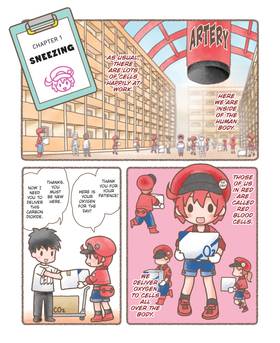 Read Cells at Work! Picture Book  1 Page 5 in English