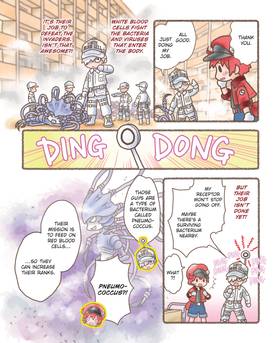 Read Cells at Work! Picture Book  1 Page 8 in English