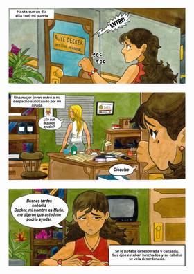 Read Mr.Huggy  1 Page 6 in Spanish