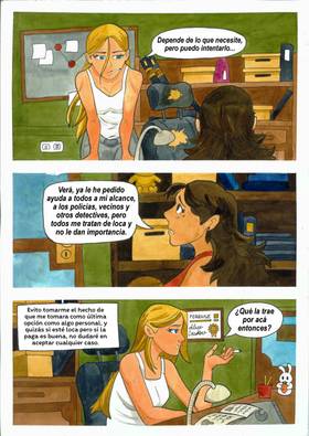 Read Mr.Huggy  1 Page 7 in Spanish