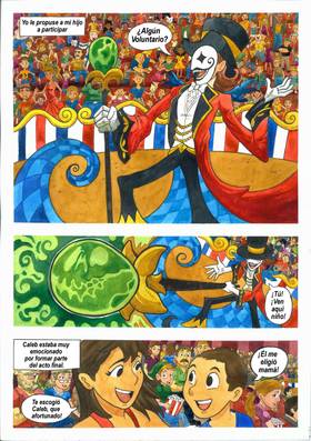 Read Mr.Huggy  1 Page 9 in Spanish