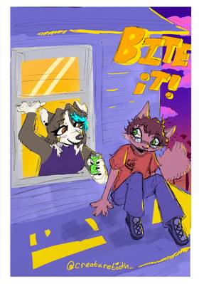 Bite It! Cover and Page 1