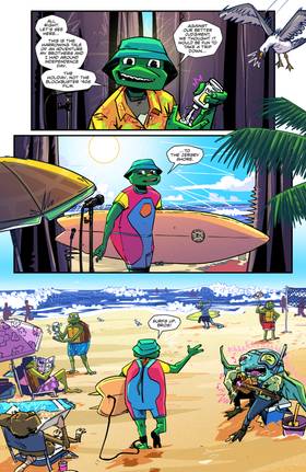 Read Tales of the Teenage Mutant Ninja Turtles: Coastal Chaos  1 Page 4 in English