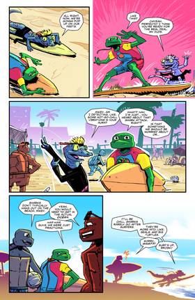 Read Tales of the Teenage Mutant Ninja Turtles: Coastal Chaos  1 Page 5 in English