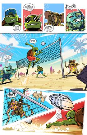 Read Tales of the Teenage Mutant Ninja Turtles: Coastal Chaos  1 Page 7 in English