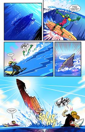 Read Tales of the Teenage Mutant Ninja Turtles: Coastal Chaos  1 Page 8 in English
