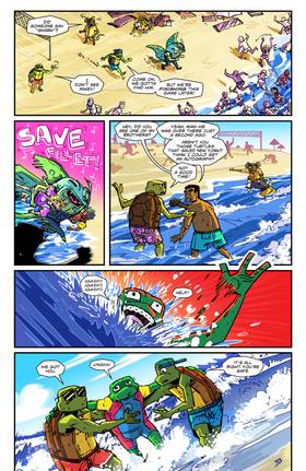 Read Tales of the Teenage Mutant Ninja Turtles: Coastal Chaos  1 Page 10 in English