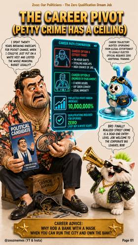 Read Zooz: Our Politicians - The Zero Qualification Dream Job  1 Page 2 in English