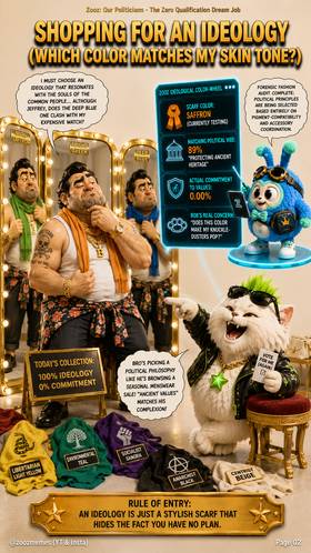 Read Zooz: Our Politicians - The Zero Qualification Dream Job  1 Page 3 in English