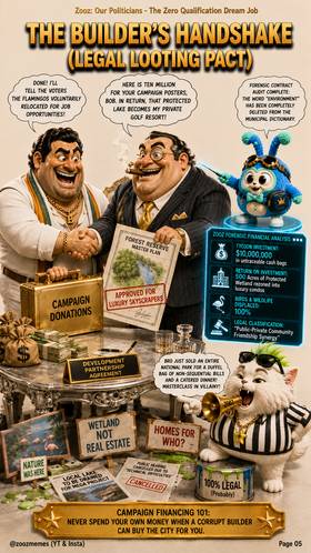 Read Zooz: Our Politicians - The Zero Qualification Dream Job  1 Page 6 in English