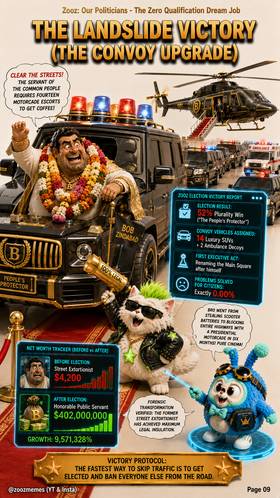 Read Zooz: Our Politicians - The Zero Qualification Dream Job  1 Page 10 in English