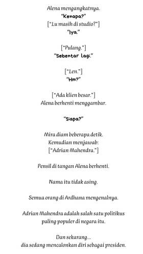 Read WHO IS LAUREN..??  1 Page 5 in Indonesian