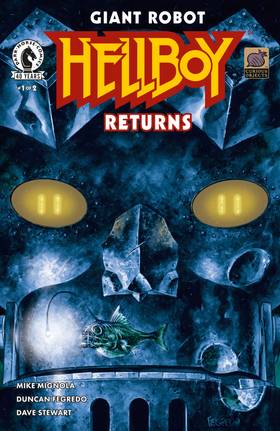 Cover image for Giant Robot Hellboy