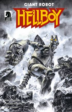 Cover image for Giant Robot Hellboy