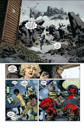 Read Giant Robot Hellboy  1 Page 10 in English