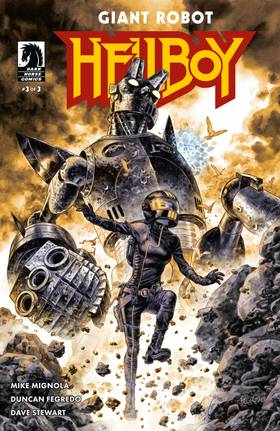 Cover image for Giant Robot Hellboy