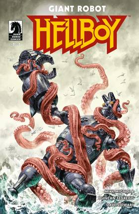 Cover image for Giant Robot Hellboy