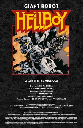 Read Giant Robot Hellboy  2 Page 2 in English