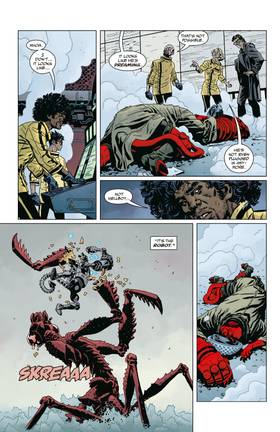 Read Giant Robot Hellboy  3 Page 4 in English