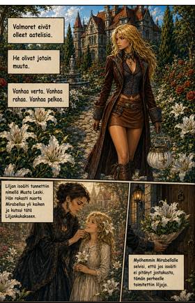 Read Bound in Blue  1 Page 6 in Finnish