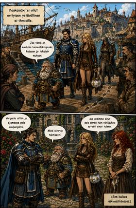 Read Bound in Blue  1 Page 8 in Finnish