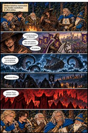 Read Bound in Blue  2 Page 8 in Finnish