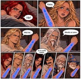 Read Bound in Blue  3 Page 4 in Finnish