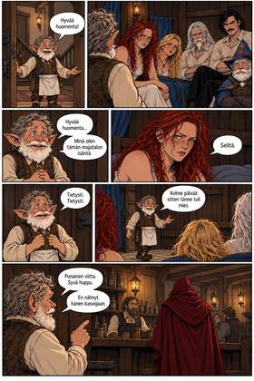 Read Bound in Blue  3 Page 6 in Finnish