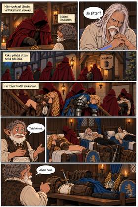 Read Bound in Blue  3 Page 7 in Finnish