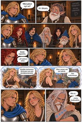 Read Bound in Blue  3 Page 9 in Finnish