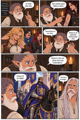 Read Bound in Blue  3 Page 10 in Finnish