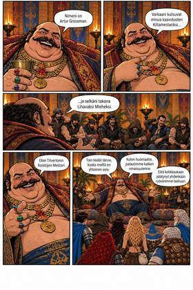 Read Bound in Blue  4 Page 6 in Finnish