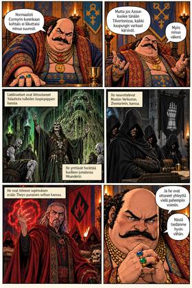 Read Bound in Blue  4 Page 9 in Finnish