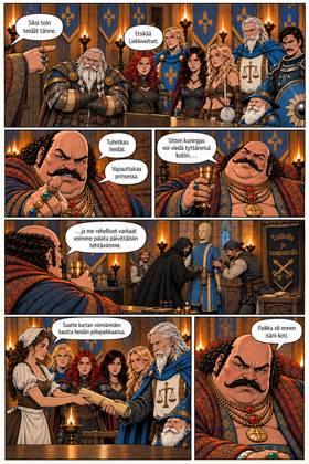 Read Bound in Blue  4 Page 10 in Finnish
