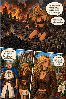 Read Bound in Blue  1 Page 4 in Finnish