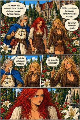 Read Bound in Blue  1 Page 5 in Finnish