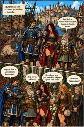Read Bound in Blue  1 Page 8 in Finnish