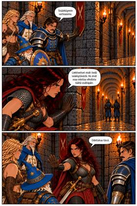 Read Bound in Blue  6 Page 7 in Finnish