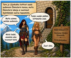 Read Bound in Blue  7 Page 9 in Finnish