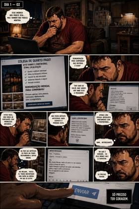 Read My Roommate is a Dragon  1 Page 3 in Brazilian Portuguese
