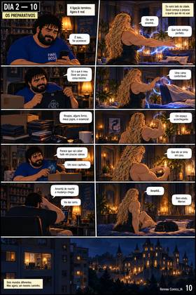 Read My Roommate is a Dragon  2 Page 10 in Brazilian Portuguese