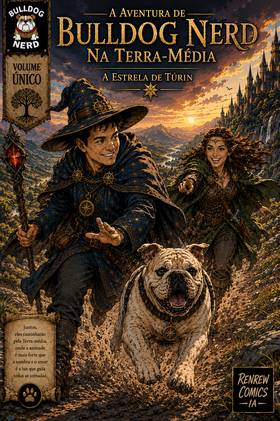 A Aventura de Bulldog Nerd na Terra Média - A Estrela de Turin - Volume único