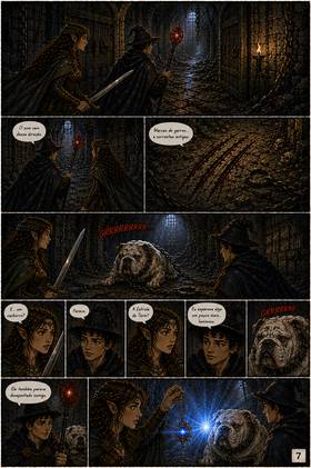 Read A Aventura de Bulldog Nerd na Terra Média - A Estrela de Turin  1 Page 8 in Brazilian Portuguese