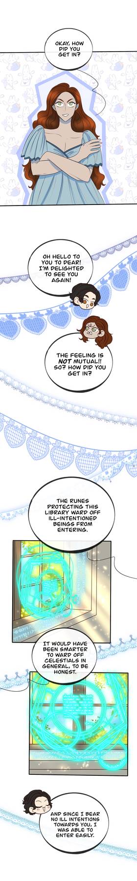 Read The Princess of Aelius and the angels' secret  5 Page 8 in English