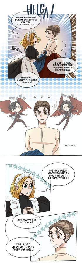Read The Princess of Aelius and the angels' secret  8 Page 3 in English