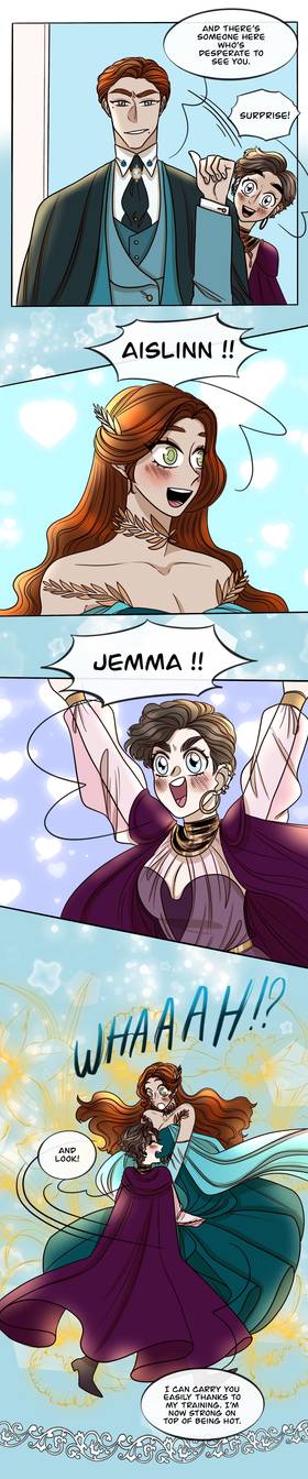 Read The Princess of Aelius and the angels' secret  10 Page 8 in English