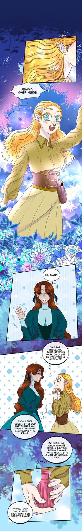Read The Princess of Aelius and the angels' secret  14 Page 4 in English