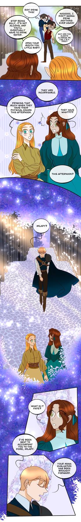 Read The Princess of Aelius and the angels' secret  14 Page 8 in English